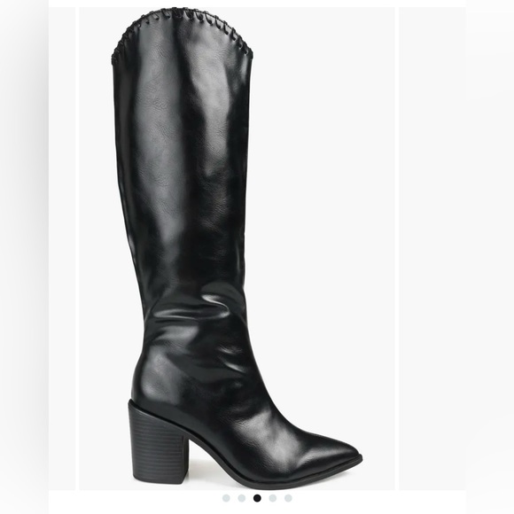 Daria Whipstitch Tall Vegan Leather Western Boot (Women)
Journee Collection - Picture 1 of 5